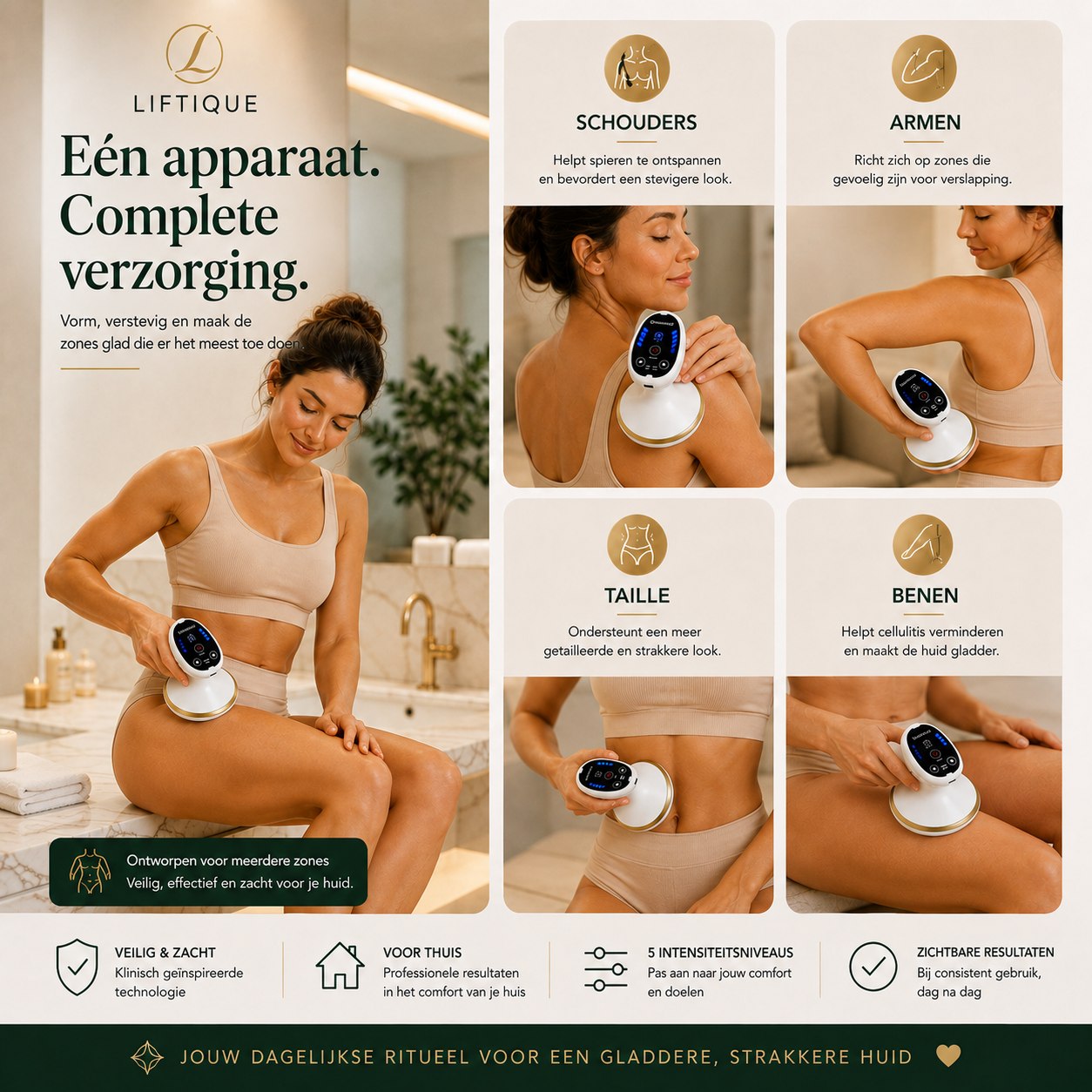 [NL] Liftique SculptPro™ EMS Massage Cup