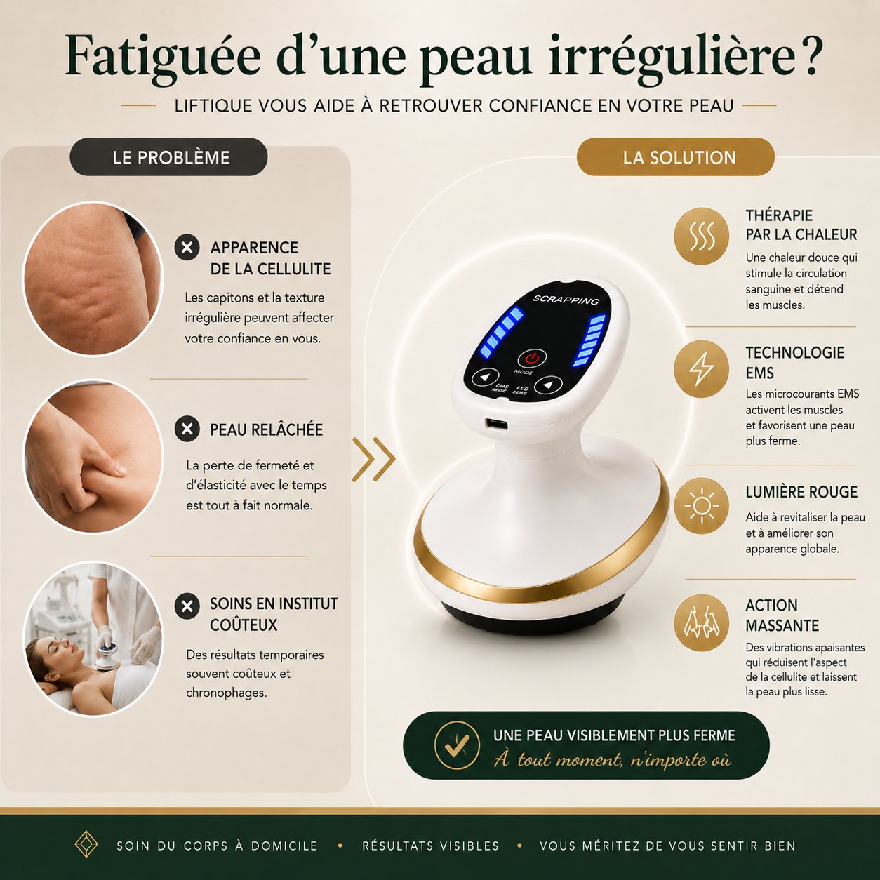 [FR] Liftique SculptPro™ EMS Massage Cup